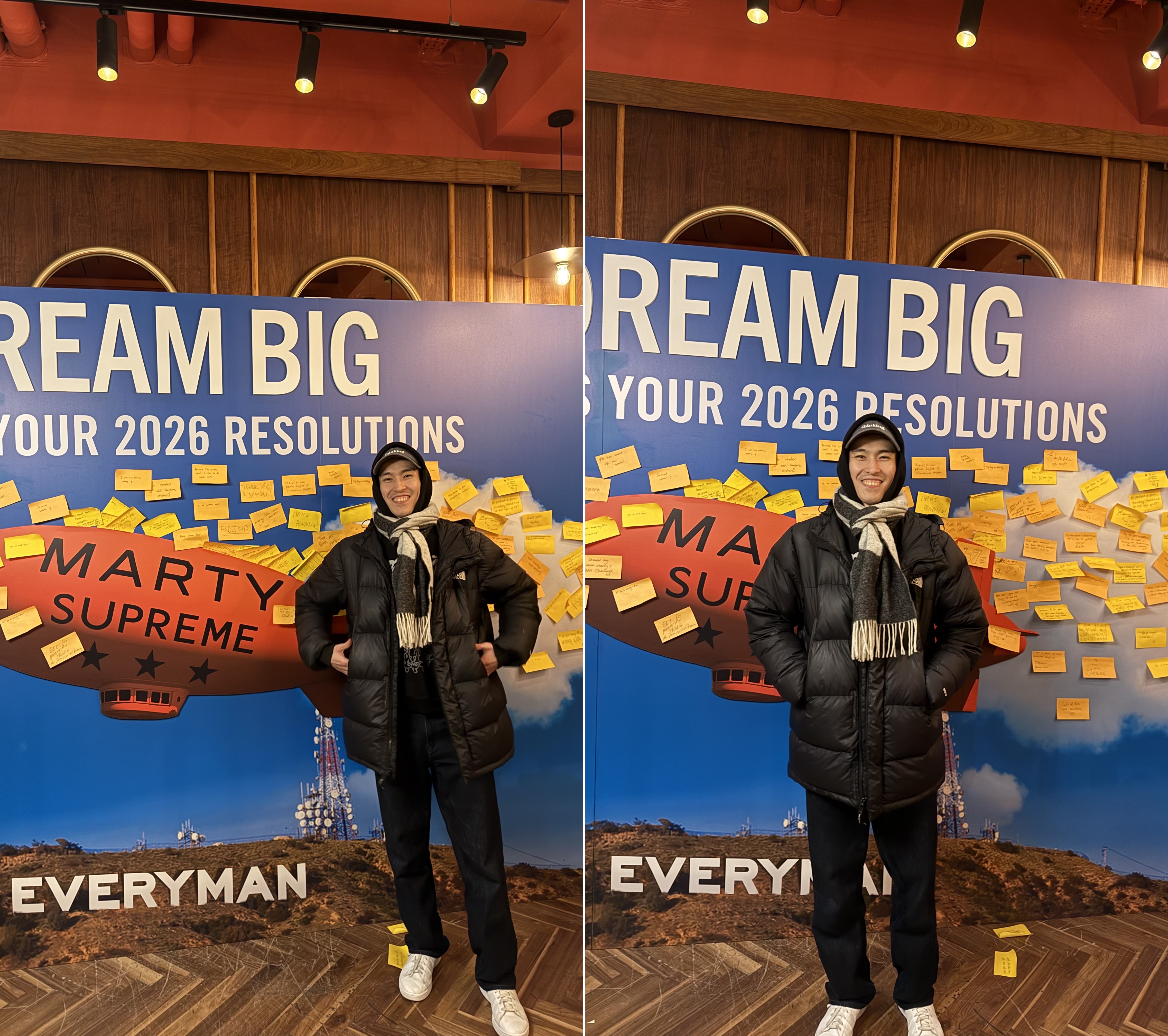 Everyman Dream Big display