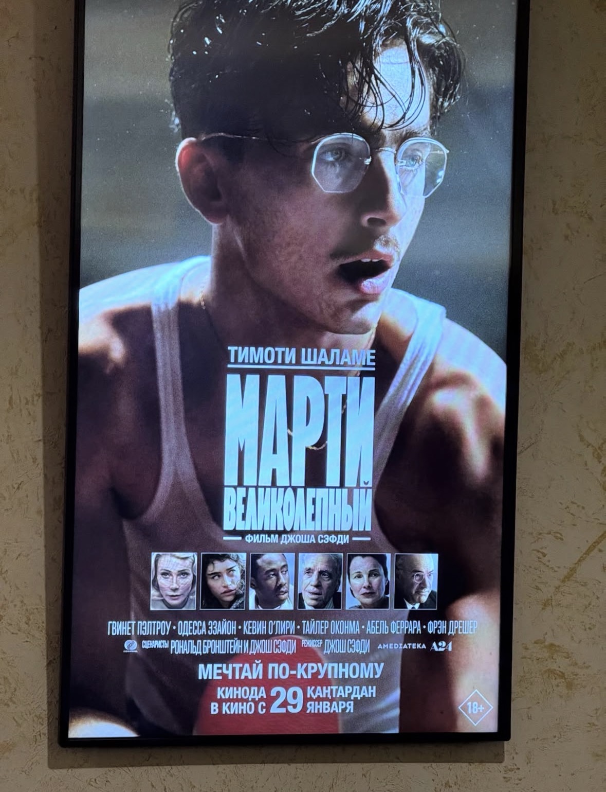 Марти Великолепный — KZ version of the poster