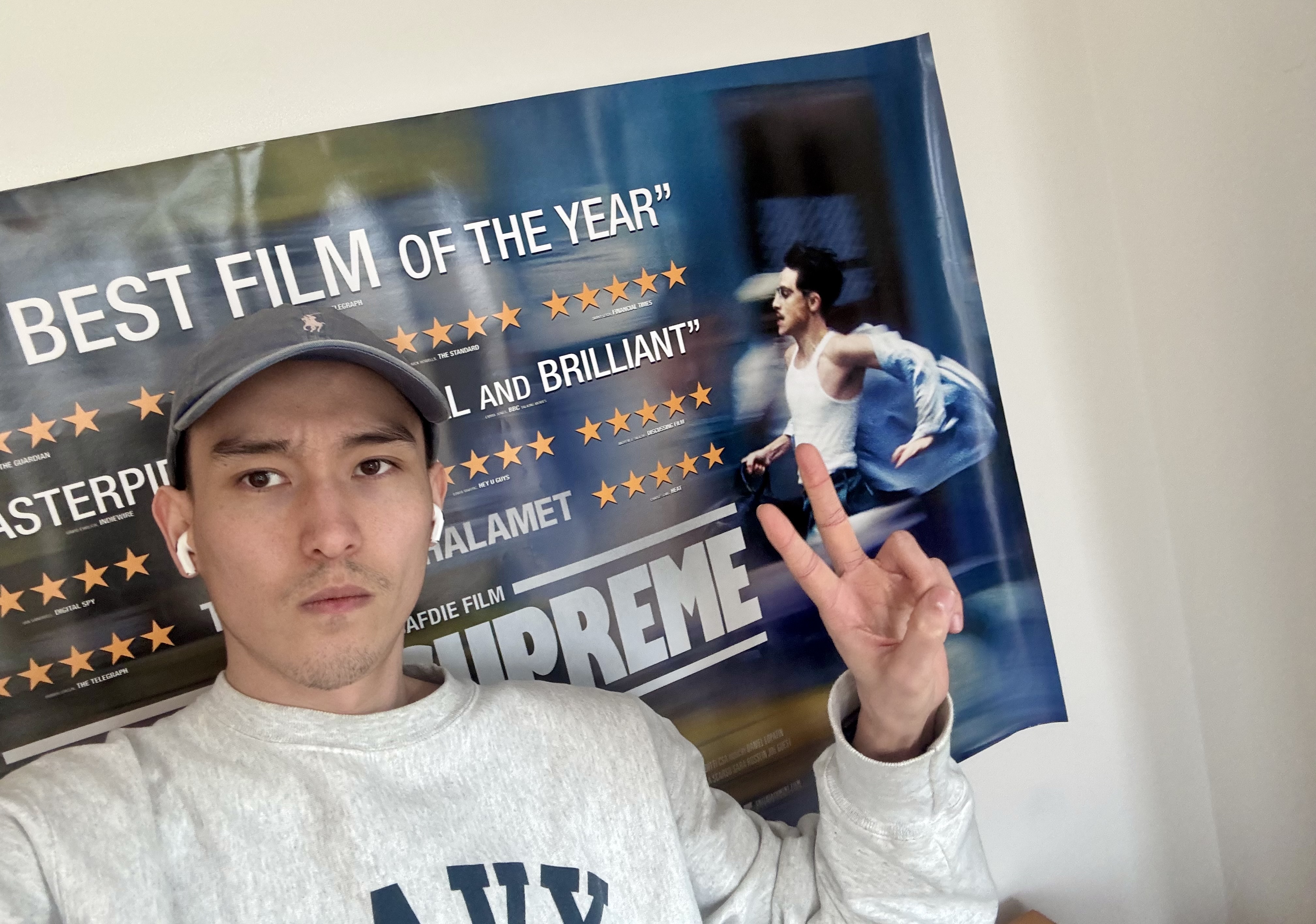 The poster on the wall — mission complete